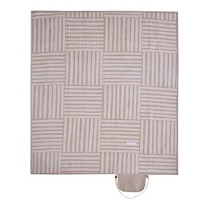 Manta Picnic Lineas Beige 1 Pz