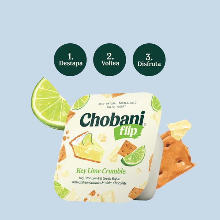 Chobani Yogurt Griego Flip Key Lime Crumble 128 g - H-E-B México