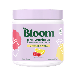 Bloom Pre- Workout Suplemento Alimenticio Sabor  200 Gr