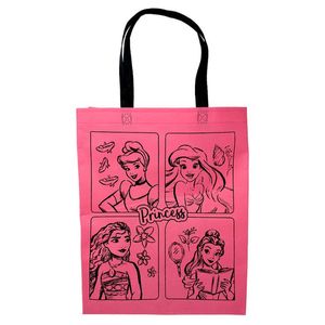 Bolsa Reutilizable Disney Bolsa Princes Rosa Cuadr 1 Pz