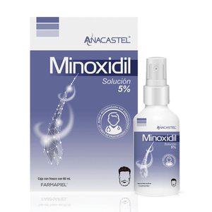 Minoxidil Solución 5% 60 Ml