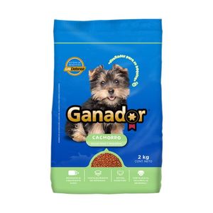 Alimento para Perro Ganador para Razas Pequeñas 2 kg Alimento para Perro Balanceado Ganador para Adulto de Razas Medianas y Grandes 8 kg