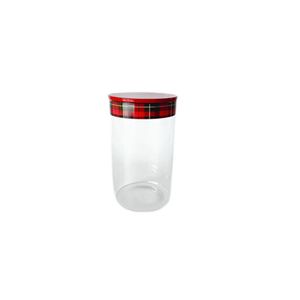 Contenedor de 1000ml Borosilicato con Tapa Metáli 1 Pz