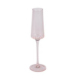 Copa Champagne de Vidrio Rosa 210ml 1 Pz