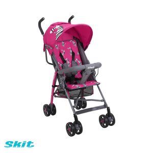 Infanti Carriola de Baston Skit Zebra Rosa 1 Pz