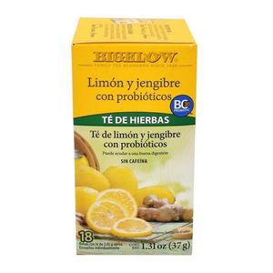 Té Jengibre Limon de Hierbas Descafeinado 18s 25 Gr