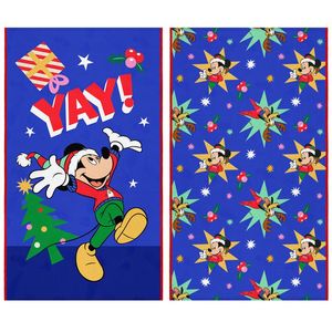 Set Toalla de Manos Mickey Mouse Azul 1 Pz