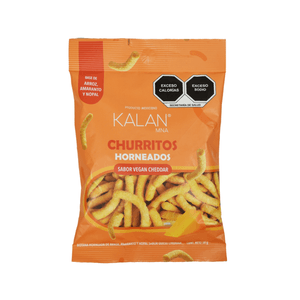 Churritos Vegan Cheddar 50 G 50 Gr