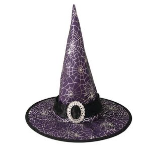 Sombrero Halloween Bruja Morado