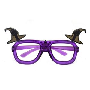 Halloween Lentes Bruja con Luz Led