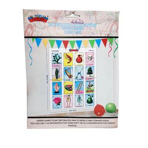 Photo Banner Loteria Mexicana 1 Pz