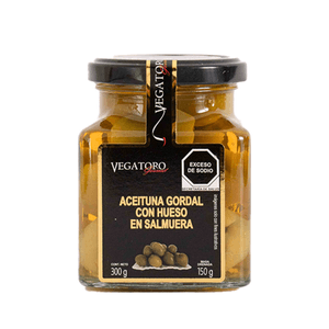 Aceituna Gordal con Hueso 300 Gr 300 Gr