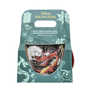 Disney Taza Grande Mushu Y Pascal con Cocoa Disney 1 Pz