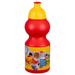 Botella Infantil Teen Titans Berry Hip Rojo 350 Ml 1 Pz