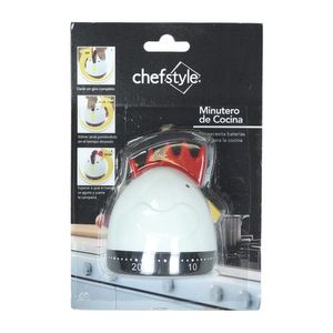 Minutero Cocina Forma Gallo 6.1x7.5cm Chefstyle B 1 Pz