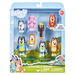 Bluey Colección 8 Figuras 1 Pz