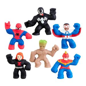 Goo Jit Zu Marvel 6 Pack Figura de Accion Mini 1 Pz