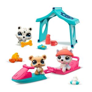 Littlest Pet Shop 1playset Día de Nieve 1 Pz