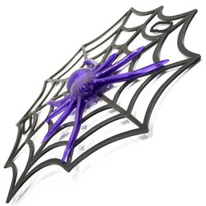 Halloween Telaraña Decorativa con Luz LED 34 cm