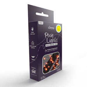 Luces Serie con 50 Luces Led Naranjas 1 Pz