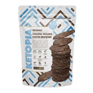 Ketopia Brownie Thins Cookies 420 g