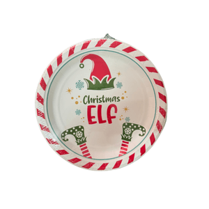 Plato Navideño Elf con 10pz  1 Pz