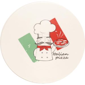 Plato Pizza Chef Blanco 33 Cm 1 Pz