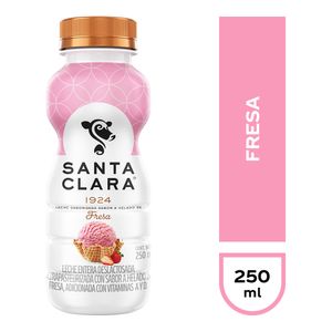 Leche UHT Santa Clara Sabor Fresa 250 ml