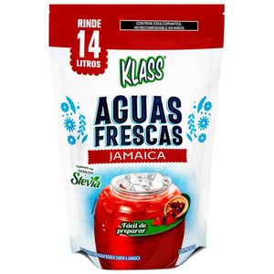 Polvo para Preparar Bebida Klass Sabor Jamaica 220 g