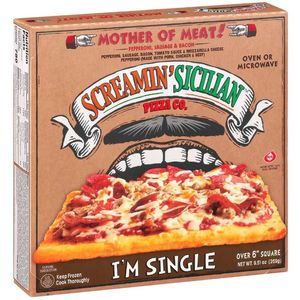 Pizza Individual Screamin Sicilian Carnes Frias 269 Gr