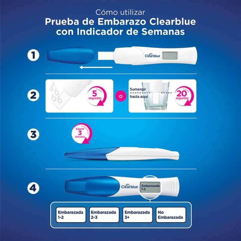 Prueba de Embarazo Clearblue Digital Mi Tienda del Ahorro