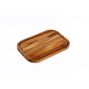 Tabla Teca Barbacoa Premium 28x40x2.4cm 1 Pz