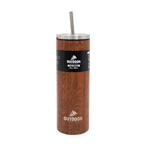 Vaso Madera de Acero Inoxidable Outdoor Solutions  1 Pz