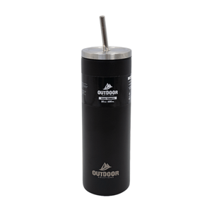 Vaso Negro de Acero Inoxidable Outdoor Solutions 6 1 Pz