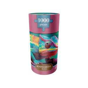 Rompecabezas Camaleon Gran Colorido con 1000 pz