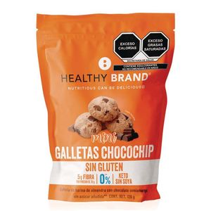 Galleta Chocochip Keto Mini 126g Sin Gluten 126 Gr