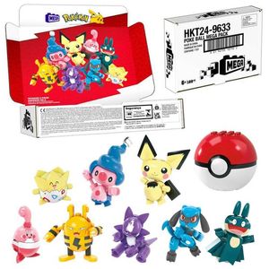 Pack 8 para Entrenadores Pokémon Juguete Armable Mega