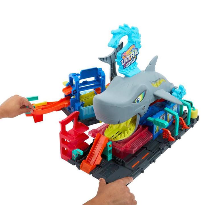 Robot TiburÃ³n De Hot Wheels City Pista Tiburon Robot Hot Wheels