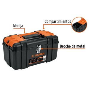 Caja Para Herramienta con Compartimentos 17 1 Pz