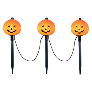 Halloween Calabaza Set 3 Luces 40 Cms Alto Ext E I 1 Pz