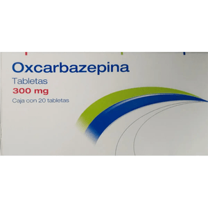 Oxcarbazepina 600 mg 20 Tabletas