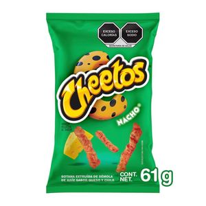 Fritura Cheetos Nacho 61gr 61 Gr