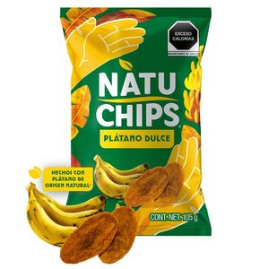 Natuchips Platano Dulce 105 Gr