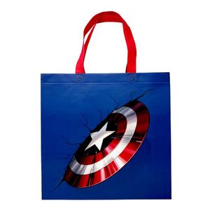 Bolsa Reutilizable Capitan America Blue 35 Cm 1 Pz