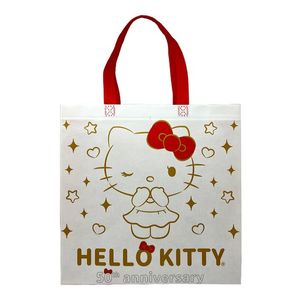 Bolsa Reutilizable Kitty Ajiersario Corazon 35 Cm 1 Pz