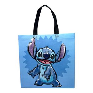 Bolsa Reutilizable Stitch Blue 35 Cm 1 Pz