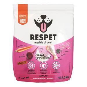 Alimento Seco para Perro Adulto Fuerza y Vitalidad RESPET Superfoods 2 kg