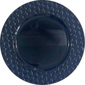 Plato 33cm Negro Base 1 Pz