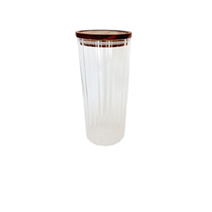 Contenedor de Borosilicato con Tapa de Acacia 14 1 Pz