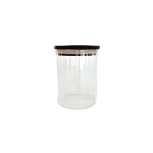 Contenedor de Borosilicato con Tapa de Acacia 70 1 Pz